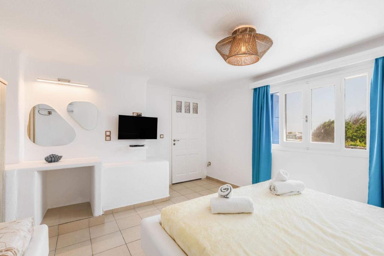 Mykonian Breeze Apartment Ano Mera Bagian luar foto