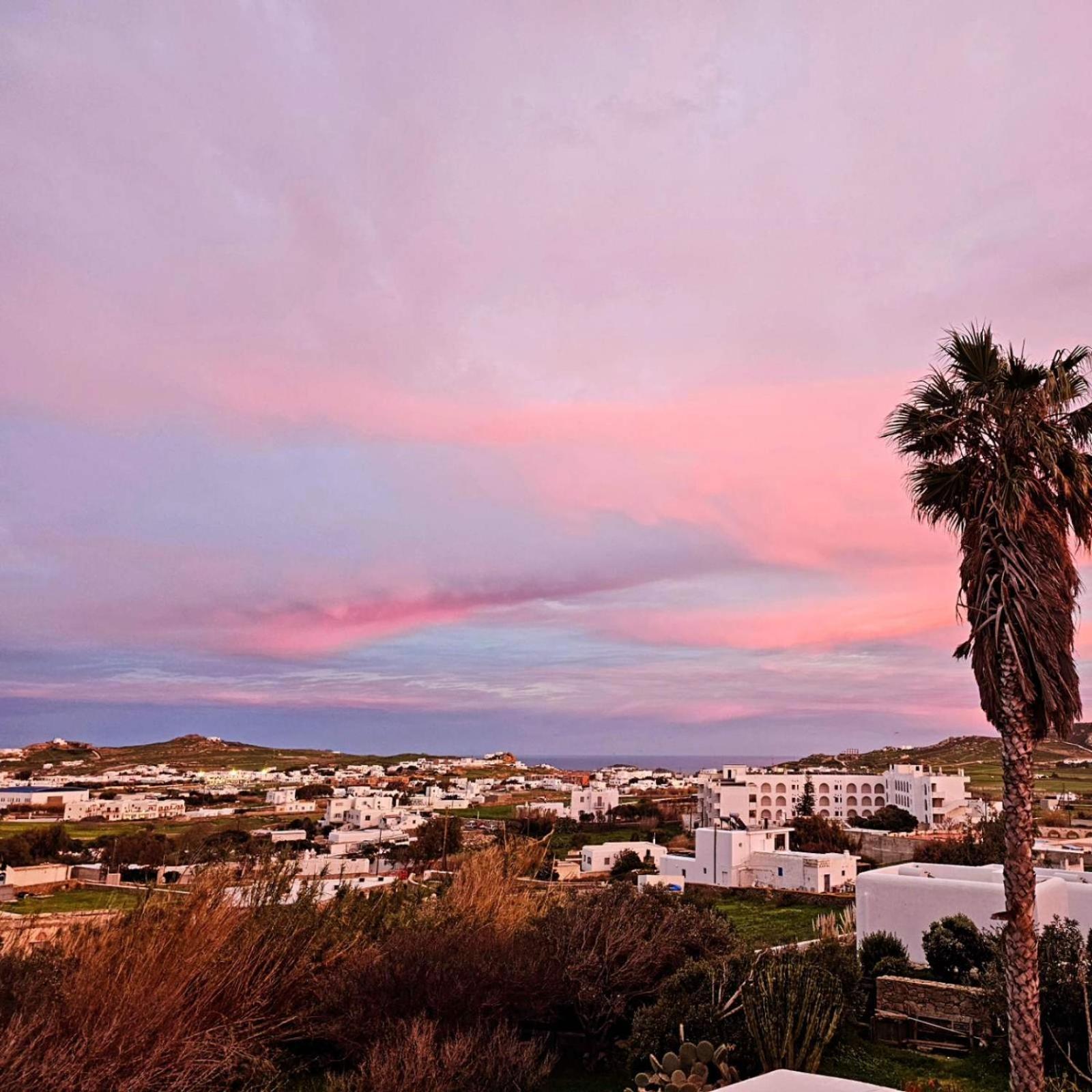 Mykonian Breeze Apartment Ano Mera Bagian luar foto