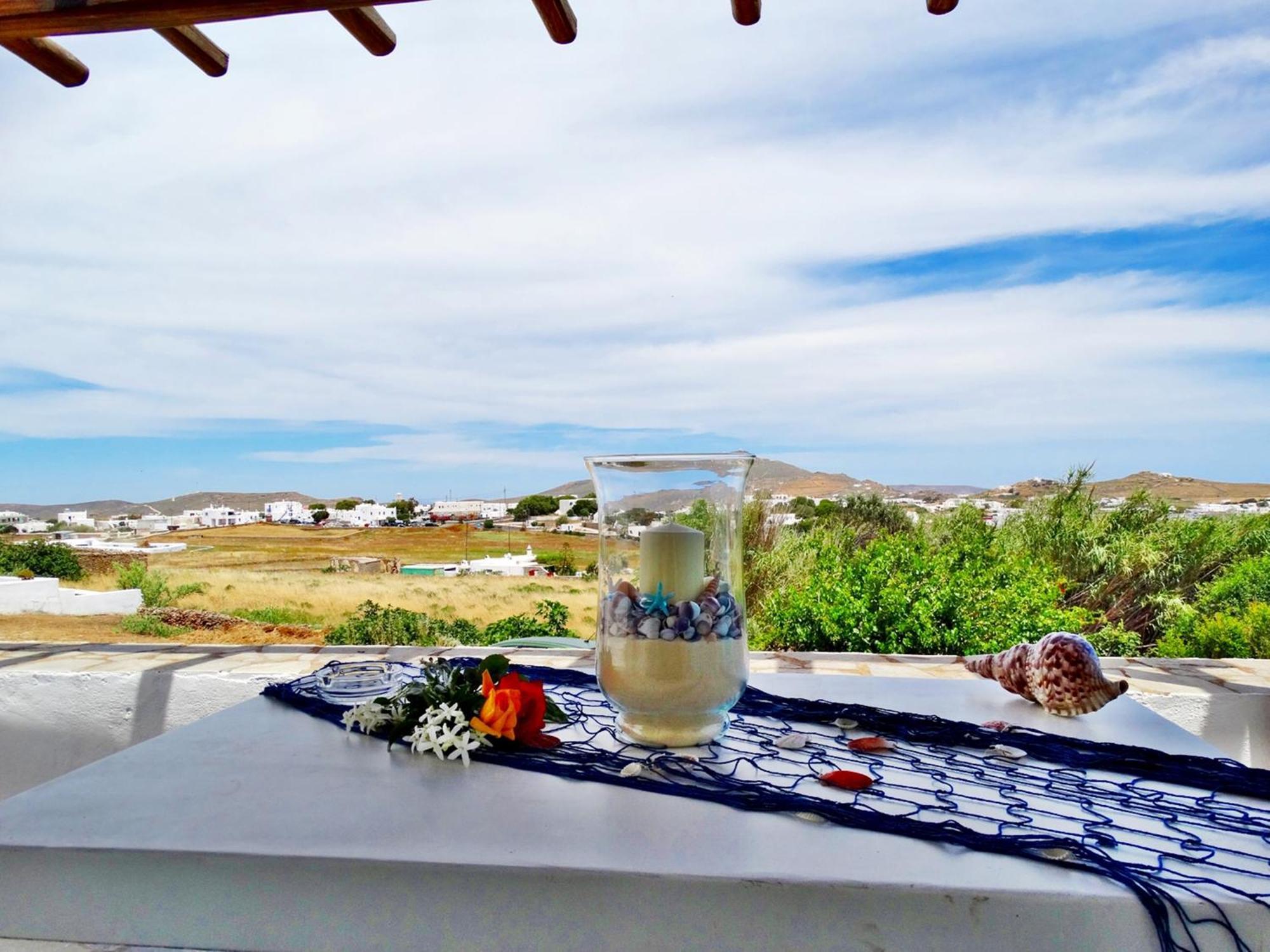 Mykonian Breeze Apartment Ano Mera Bagian luar foto