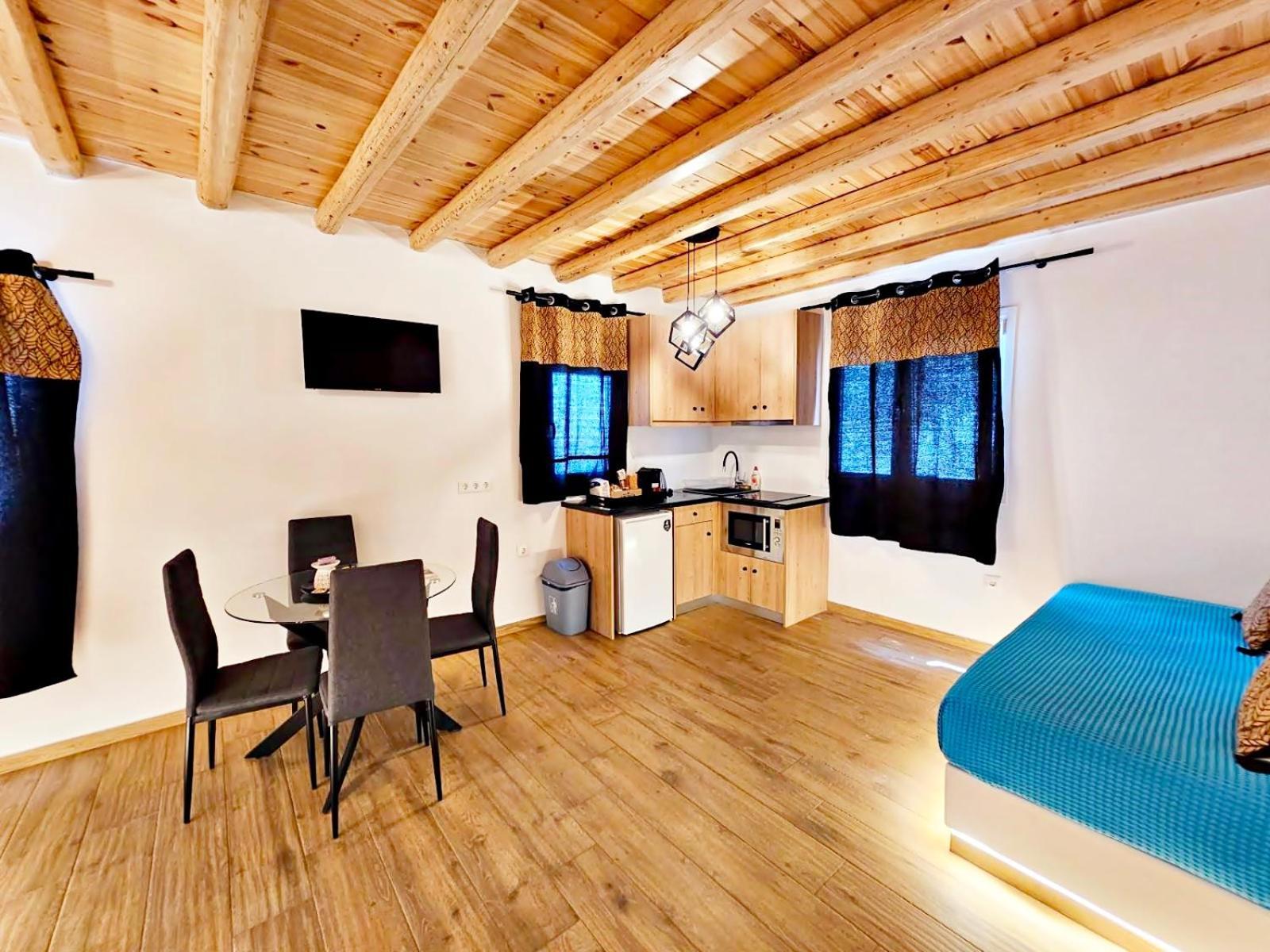 Mykonian Breeze Apartment Ano Mera Bagian luar foto