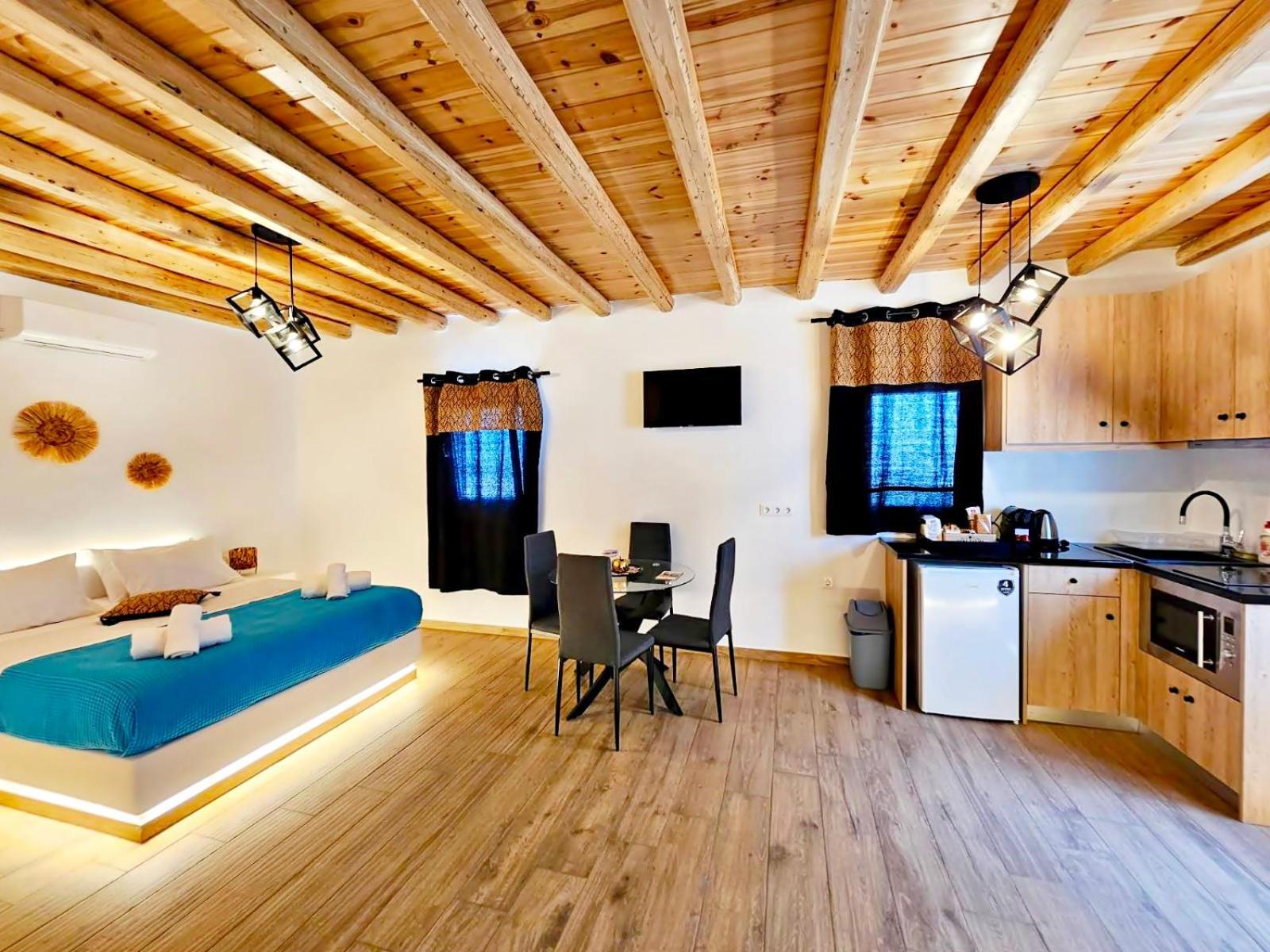 Mykonian Breeze Apartment Ano Mera Bagian luar foto