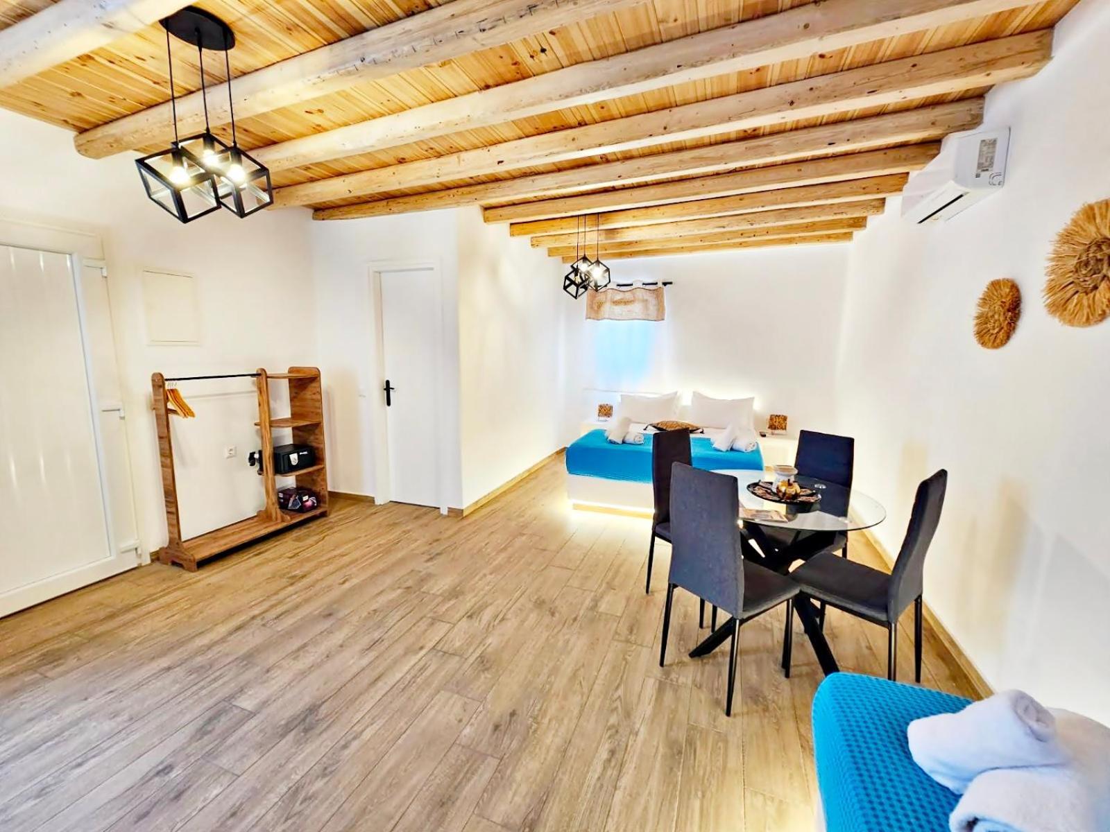 Mykonian Breeze Apartment Ano Mera Bagian luar foto