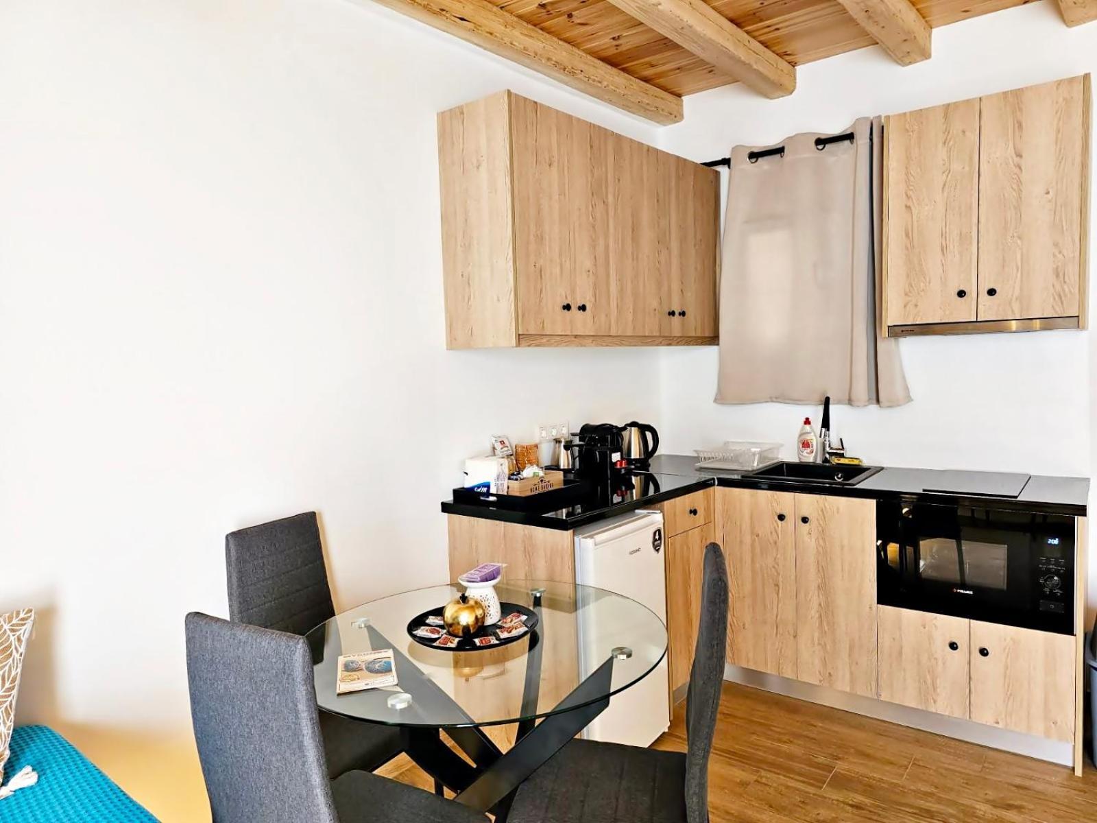 Mykonian Breeze Apartment Ano Mera Bagian luar foto