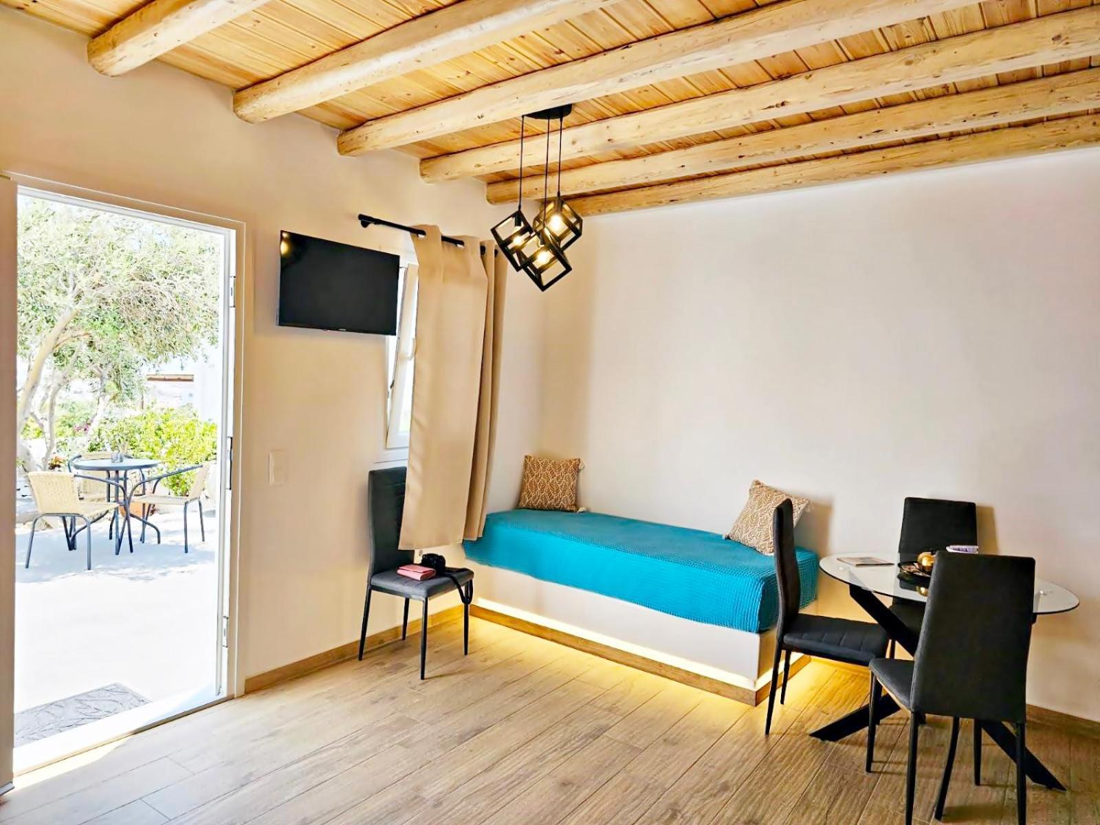 Mykonian Breeze Apartment Ano Mera Bagian luar foto